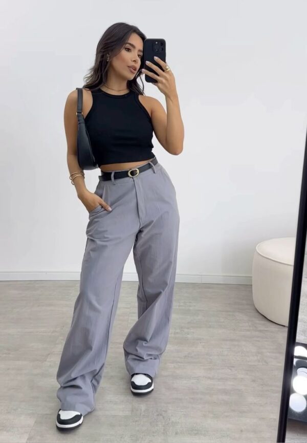 Outfits De Fin De Semana Con Tus Pantalones Formales Es La Moda