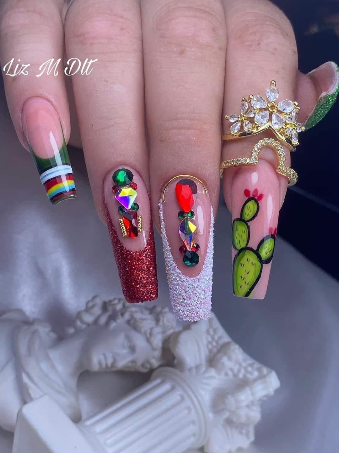 Las uñas mas ICONICAS y aesthetic para estas fiestas patrias